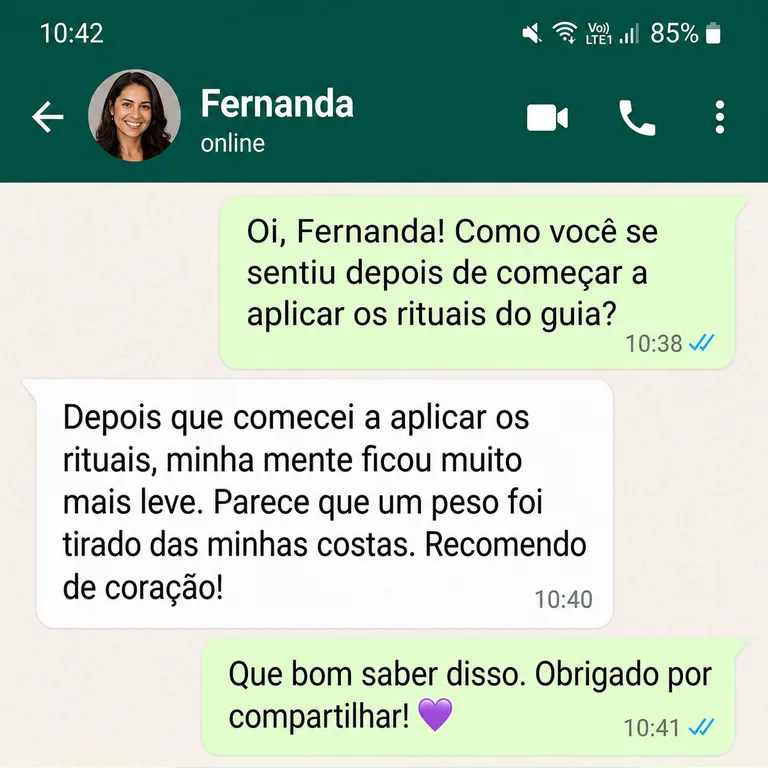 Depoimento de Fernanda sobre o Guia CleanEnergy.