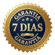 Selo de garantia total de 7 dias